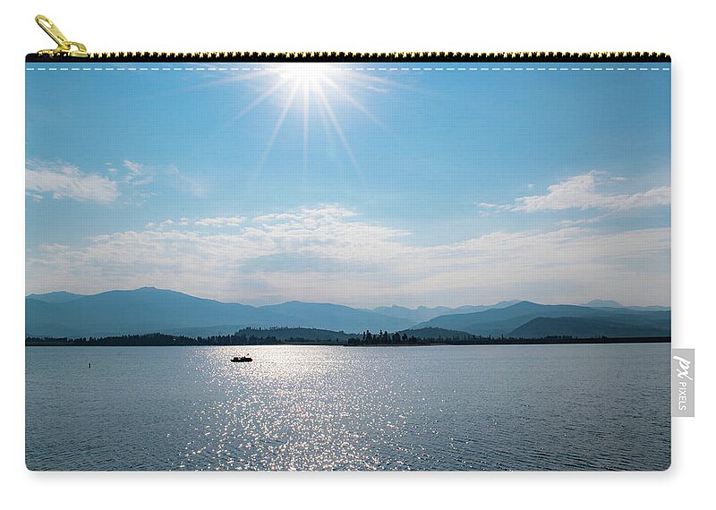 Lake Carry-all Pouch featuring the photograph Shadow Mountain Lake by Nicole Lloyd