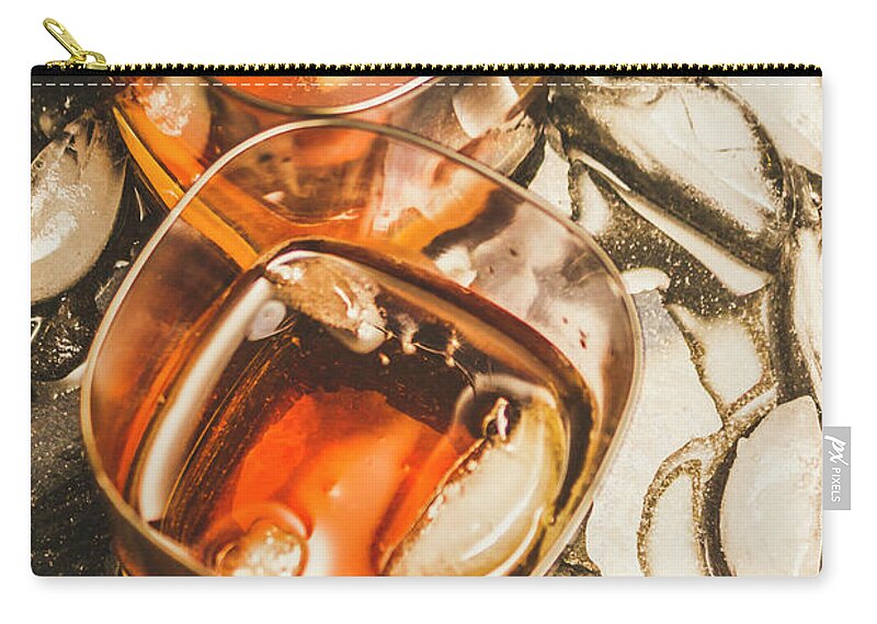 Beverage Zip Pouch featuring the photograph Shaken Not Stirred by Jorgo Photography