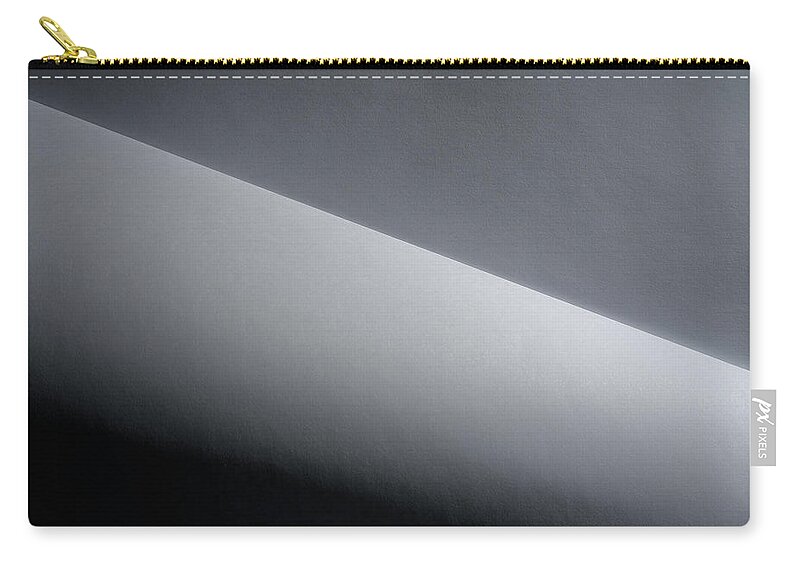 Abstract Zip Pouch featuring the photograph Shape I by Scott Norris