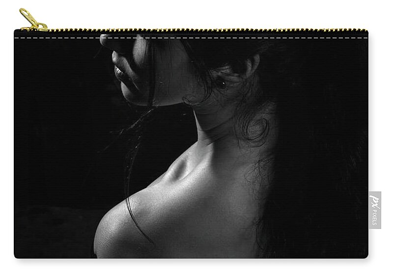 Spanish Carry-all Pouch featuring the photograph She leaves the floor by Robert Och