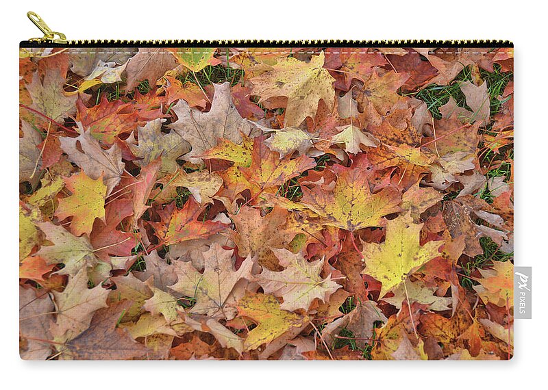 Art Zip Pouch featuring the photograph Simply Autumn by JAMART Photography