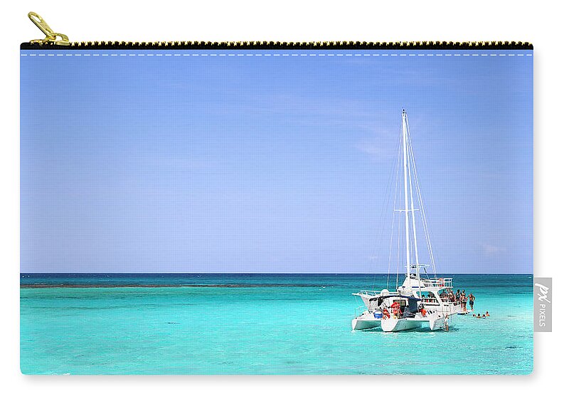 Sailboat Zip Pouch featuring the photograph Simply Beautiful by Vasko