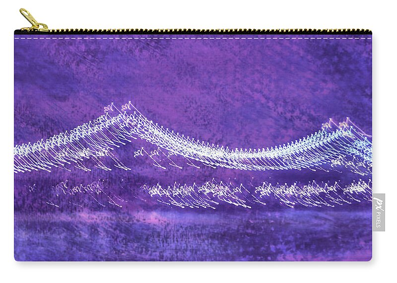 1909 Zip Pouch featuring the photograph Skyline In Motion by JAMART Photography