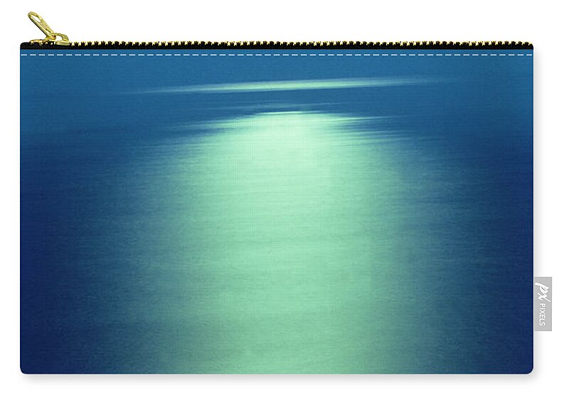Tranquility Zip Pouch featuring the photograph Small Gannet Colony On Makestone Rock by Richard Packwood