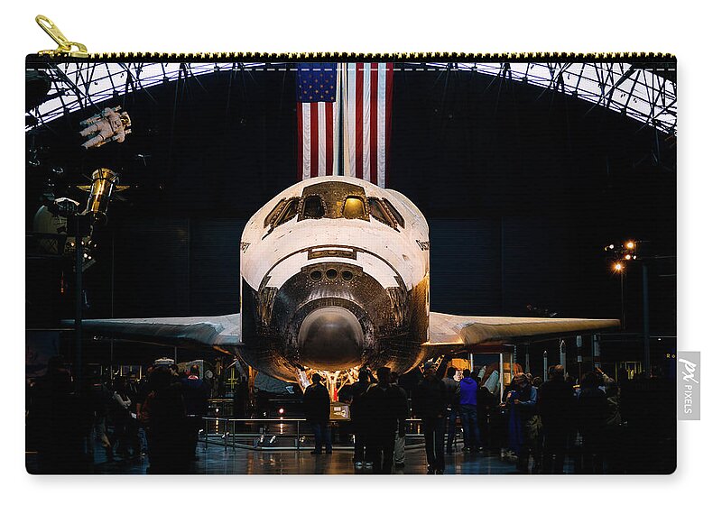 America Zip Pouch featuring the photograph Smithsonian Discovery by ProPeak Photography
