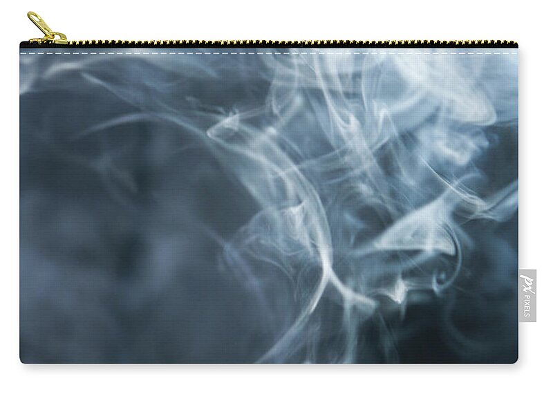Air Pollution Zip Pouch featuring the photograph Smoke by Aldra