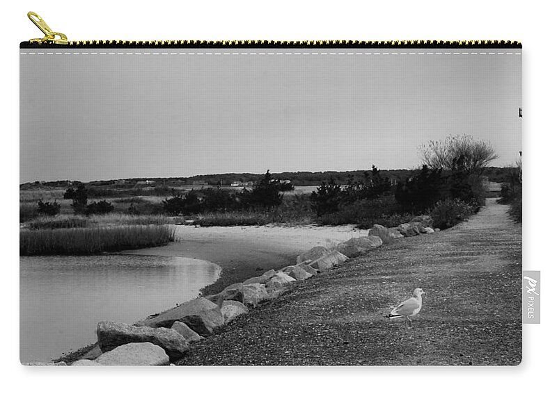 Massachusetts Zip Pouch featuring the photograph Snapshot of The Vineyard by Kathy Barney