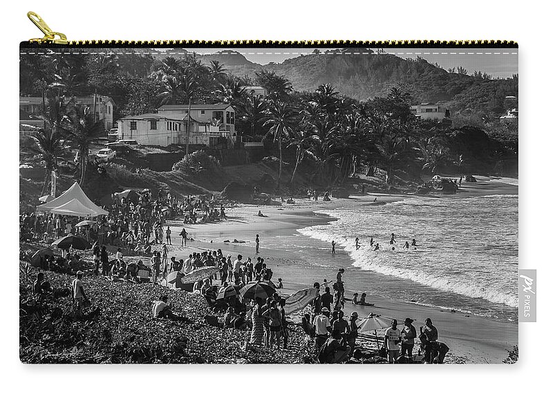 Soupbowl Carry-all Pouch featuring the photograph Soup Bowl Barbados by Stuart Manning