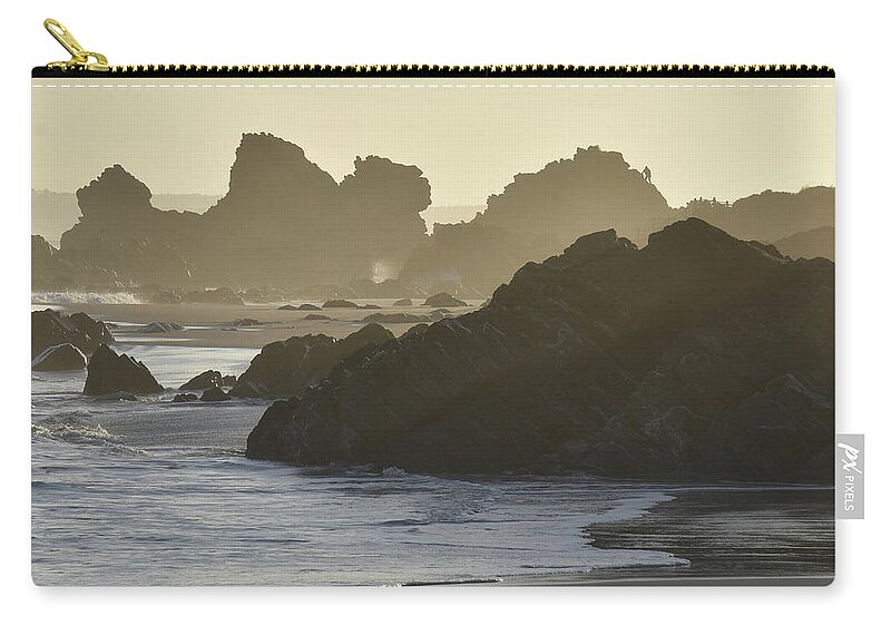 Africa Carry-all Pouch featuring the photograph South African Coast by Ben Foster
