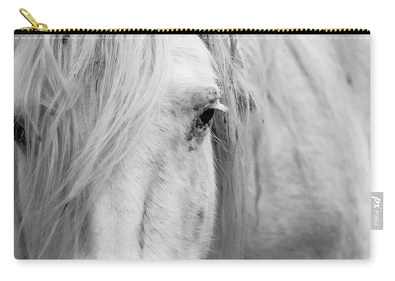 Wild Horse Carry-all Pouch featuring the photograph Spirit of the Wild by Holly Ross