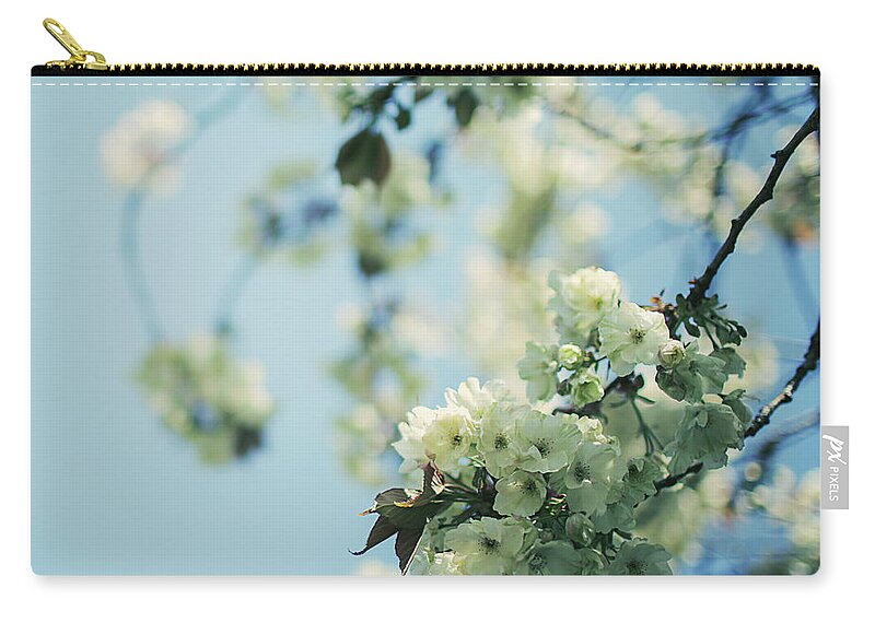 Surrey Zip Pouch featuring the photograph Spring Curves by Kevin Van Der Leek Photography