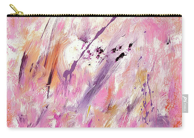 Spring Zip Pouch featuring the painting Spring Explosion by Joe Loffredo