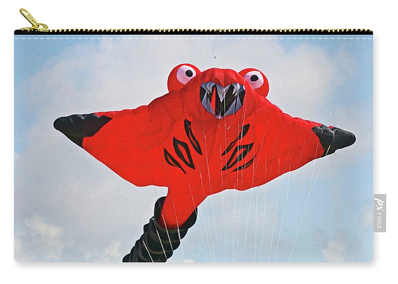 Lancashire Carry-all Pouch featuring the photograph ST. ANNES. The Kite Festival by Lachlan Main