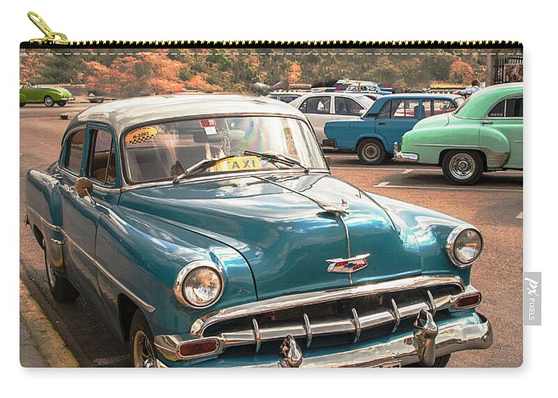Tourism Zip Pouch featuring the photograph Standing By by Laura Hedien