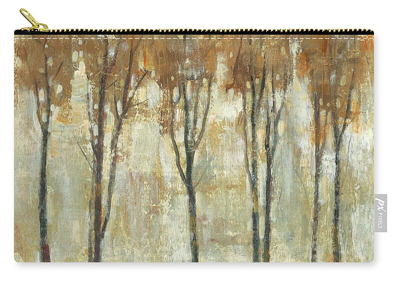 Botanical Carry-all Pouch featuring the painting Standing Tall In Autumn I by Tim Otoole