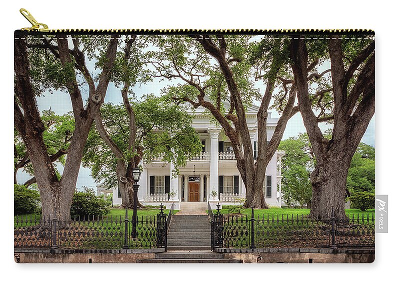 Stanton Hall Carry-all Pouch featuring the photograph Stanton Hall - Natchez, Mississippi by Susan Rissi Tregoning