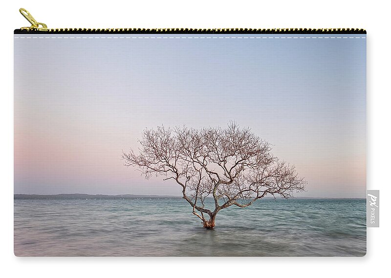 Tree Zip Pouch featuring the photograph Still Standing by Catherine Reading