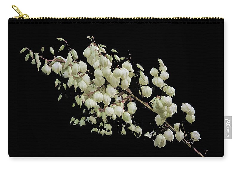 Flower Zip Pouch featuring the photograph Stunning Floral Buds by Roberta Byram