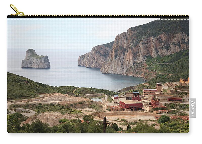 Tranquility Zip Pouch featuring the photograph Sugarloaf by Copyright Christopher Grote, All Rights Reserved.