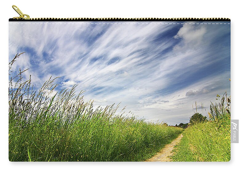 Scenics Zip Pouch featuring the photograph Summer Scenics by Knape