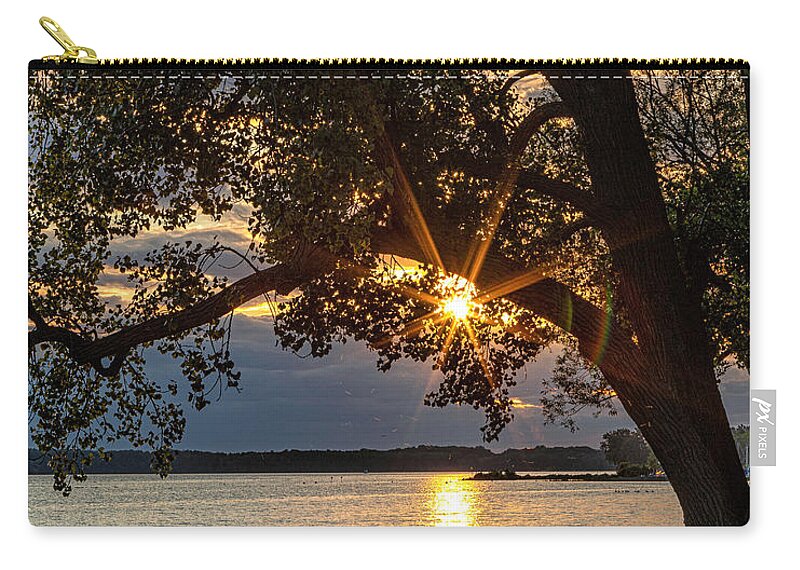 Summer Zip Pouch featuring the photograph Summer Solstice 2019 by Rod Best
