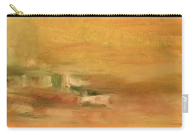  Zip Pouch featuring the painting Sunset2 by Beverly Smith