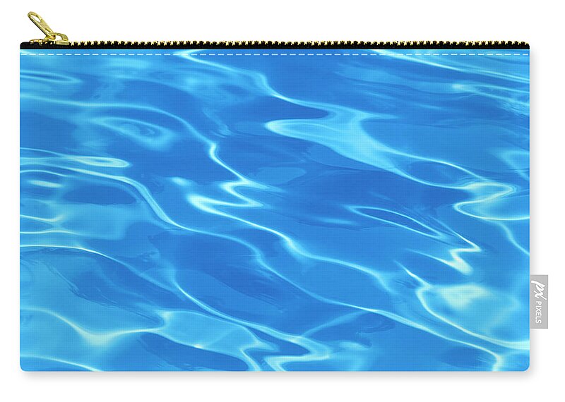 Swimming Pool Zip Pouch featuring the photograph Swimming Pool by Adam Gault