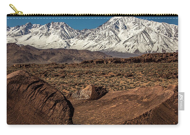  Carry-all Pouch featuring the photograph Sky rock _T__9990 by John T Humphrey