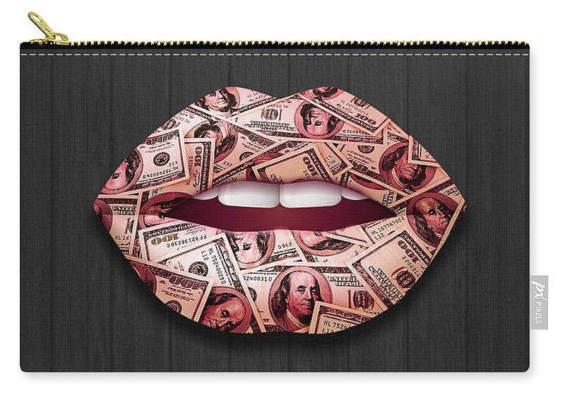  Carry-all Pouch featuring the digital art The Art of Persuasion by Hustlinc