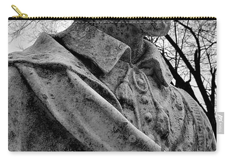 William Shakespeare Zip Pouch featuring the photograph The Bard Of Avon by Rob Hans