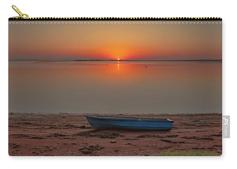 Ocean Carry-all Pouch featuring the photograph The Perfect Sunrise by Marcy Wielfaert