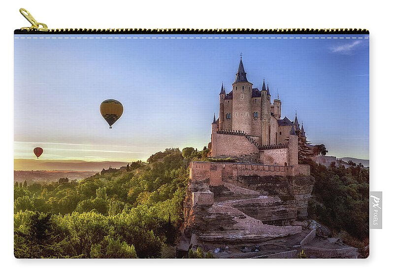 Segovia Zip Pouch featuring the photograph The dream catcher by Jorge Maia