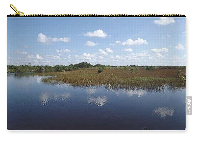 Florida Zip Pouch featuring the photograph The Everglades by Lindsey Floyd