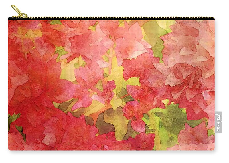 The Last Day Of Spring Zip Pouch featuring the digital art The First Day Of Summer by James Temple
