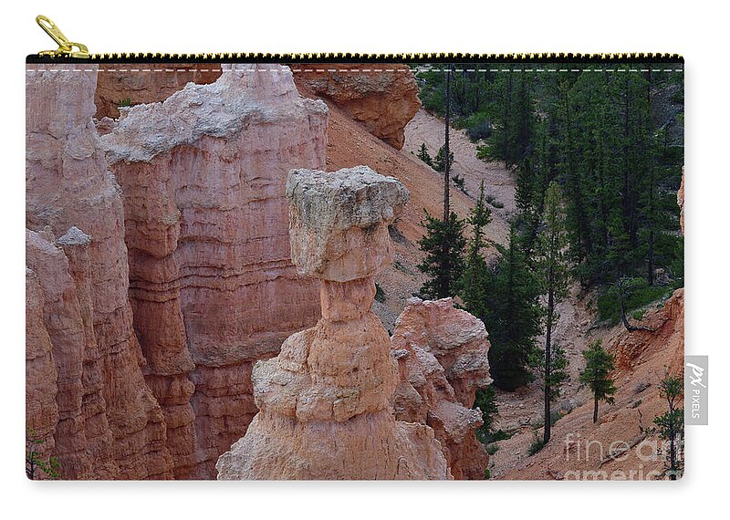 Thor's Hammer Zip Pouch featuring the photograph Thor's Hammer by Amazing Action Photo Video