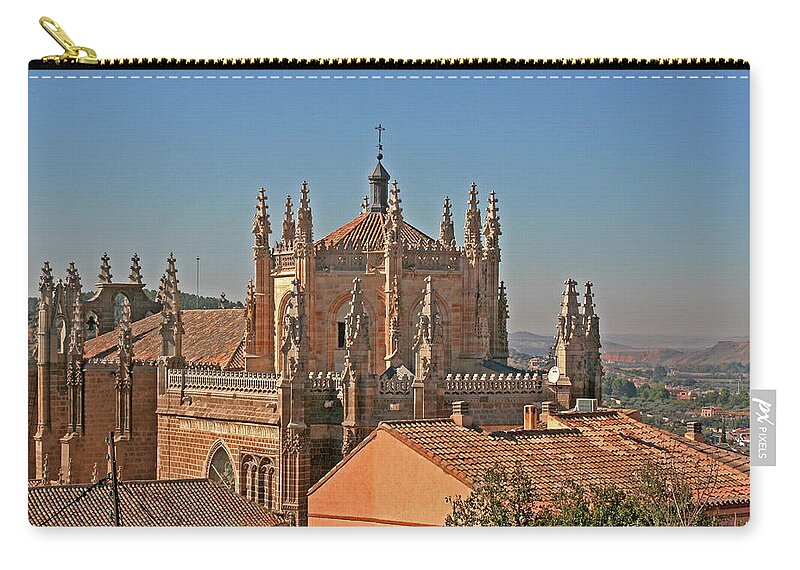 Toledo Zip Pouch featuring the photograph Toledo, Spain by Richard Krebs