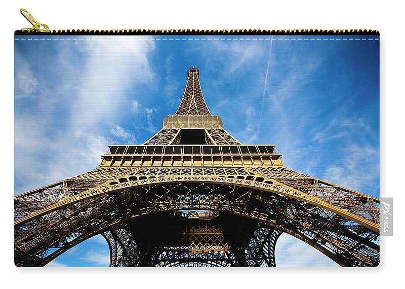Built Structure Zip Pouch featuring the photograph Torre Eiffel - Tour Eiffel - Eiffel by Ruy Barbosa Pinto