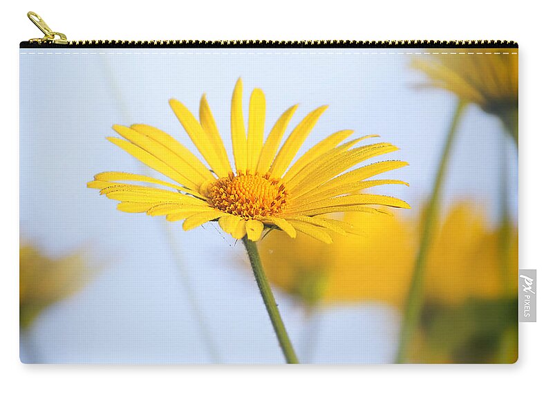 Flower Zip Pouch featuring the photograph Touches 6 by Jaroslav Buna