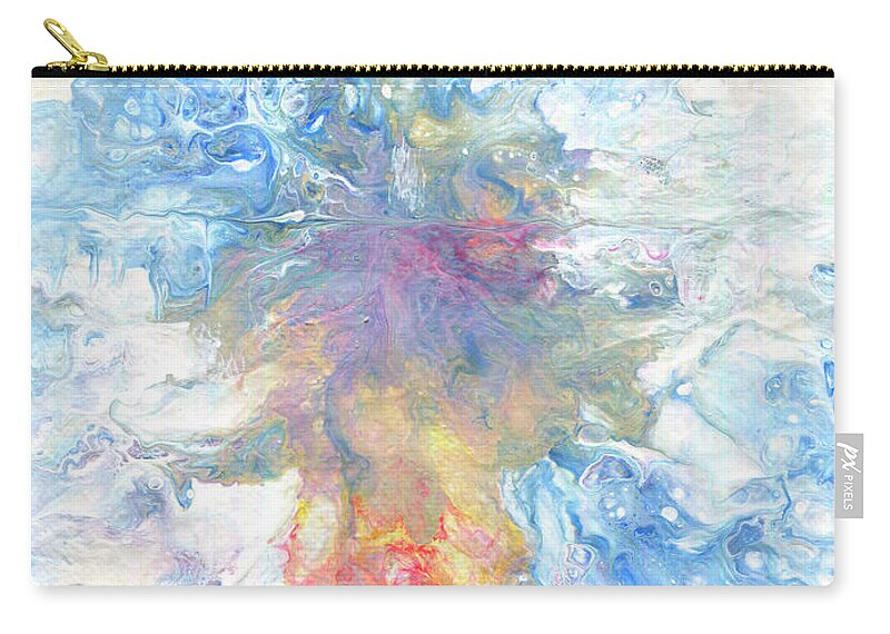 Tree Of Life Zip Pouch featuring the painting Tree of Life by Marlene Book