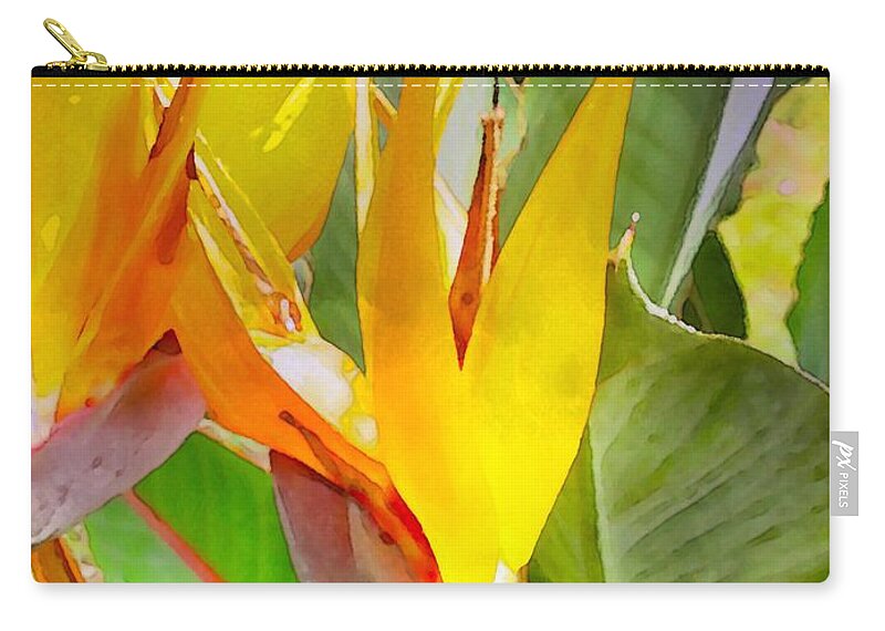 Two Of A Kind Zip Pouch featuring the digital art Two Of A Kind by James Temple