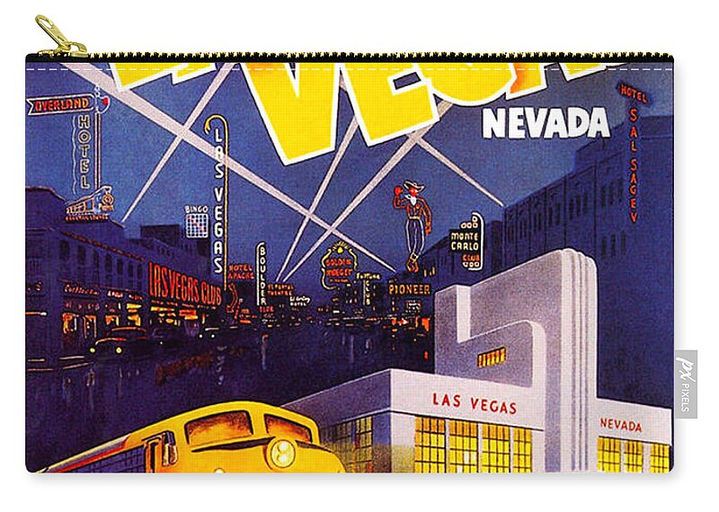 Las Vegas Nevada Union Pacific  United States Travel Advertisement Poster 
