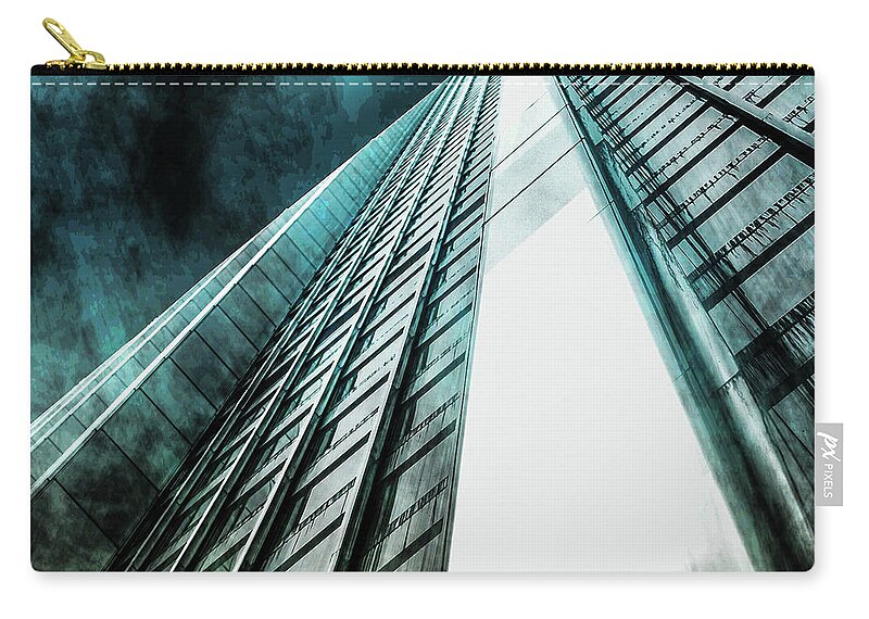 American Zip Pouch featuring the photograph Urban Grunge Collection Set - 09 by Az Jackson