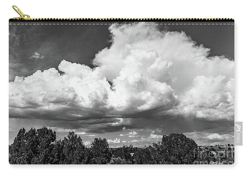 Four Corners 2018 Zip Pouch featuring the photograph Utah Squall by Jeff Hubbard