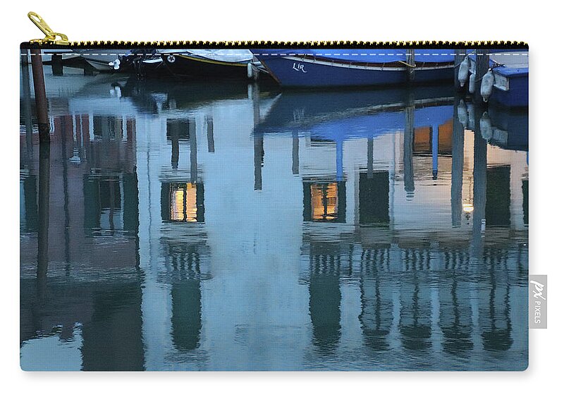 Venice Zip Pouch featuring the photograph Venetian Impressions #2 by Aleksander Rotner