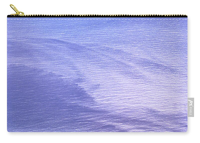 Outdoors Zip Pouch featuring the photograph Water by John Foxx