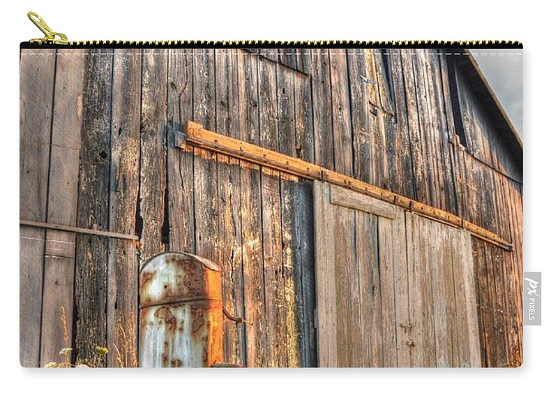 Well Zip Pouch featuring the photograph Yester Year by Randall Dill