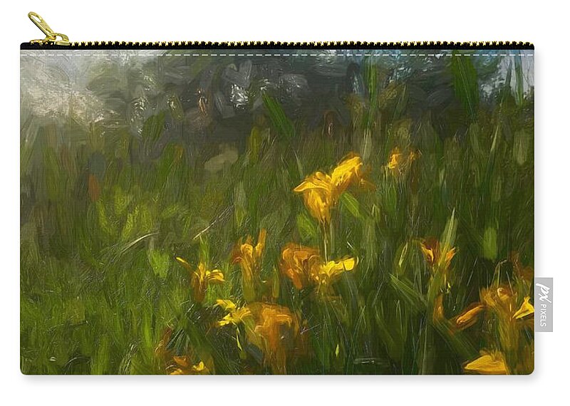  Carry-all Pouch featuring the photograph Wildflowers by Jack Wilson