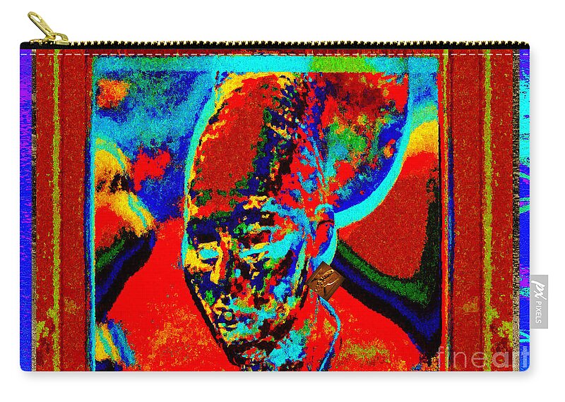 Harlem Renaissance Carry-all Pouch featuring the painting Woman Whose Dreams Kept Hope Alive by Aberjhani