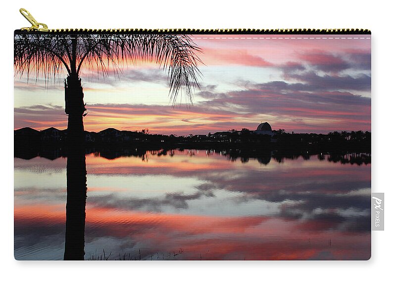 Ave Maria Zip Pouch featuring the photograph Wow Factor Florida by Kathi Mirto