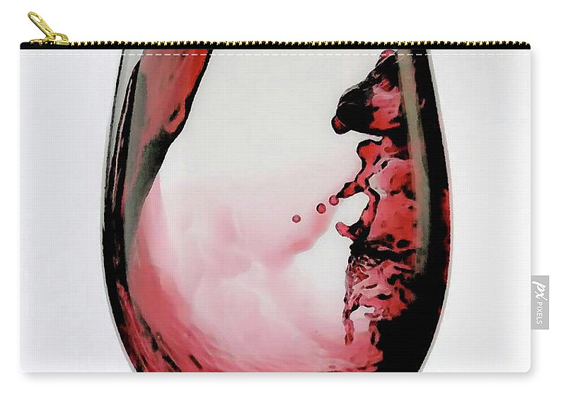 Wine Zip Pouch featuring the photograph Yes Please by Billy Knight